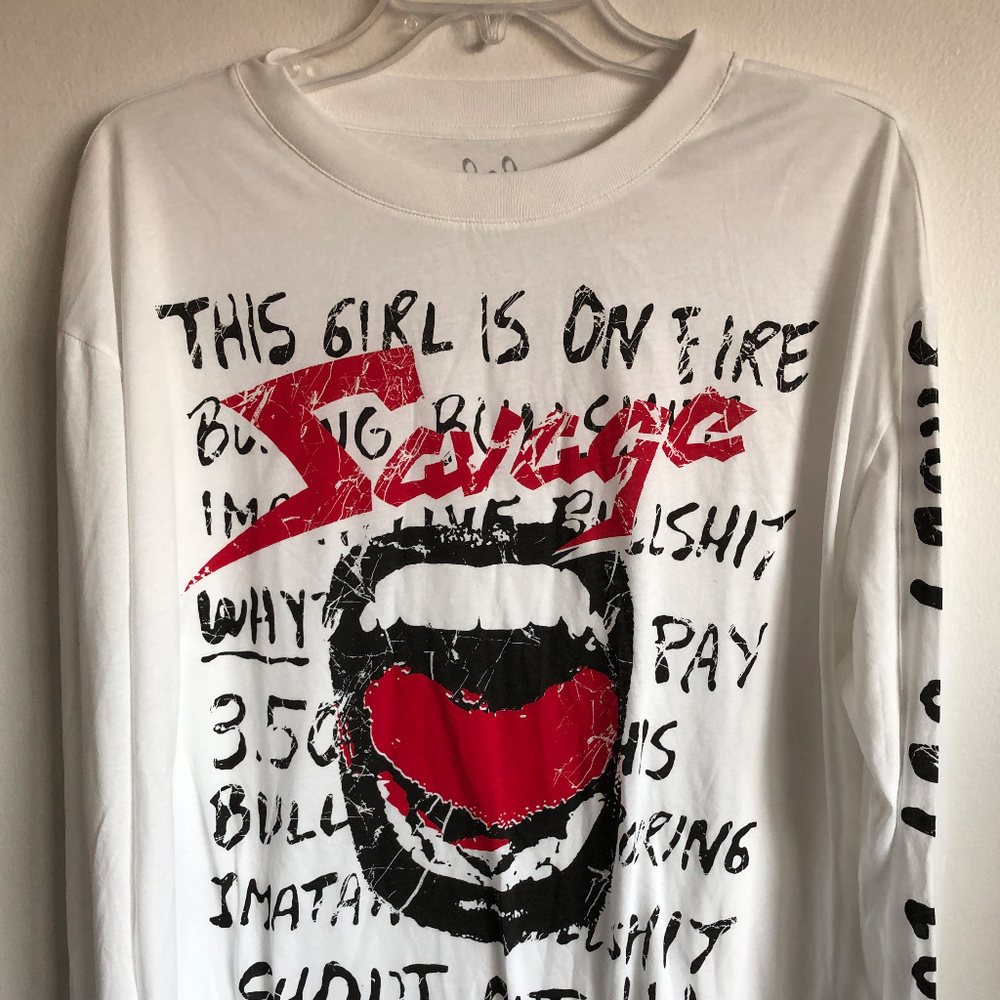 Lala Berlin Cotton Ika Savage Long Sleeve T-Shirt